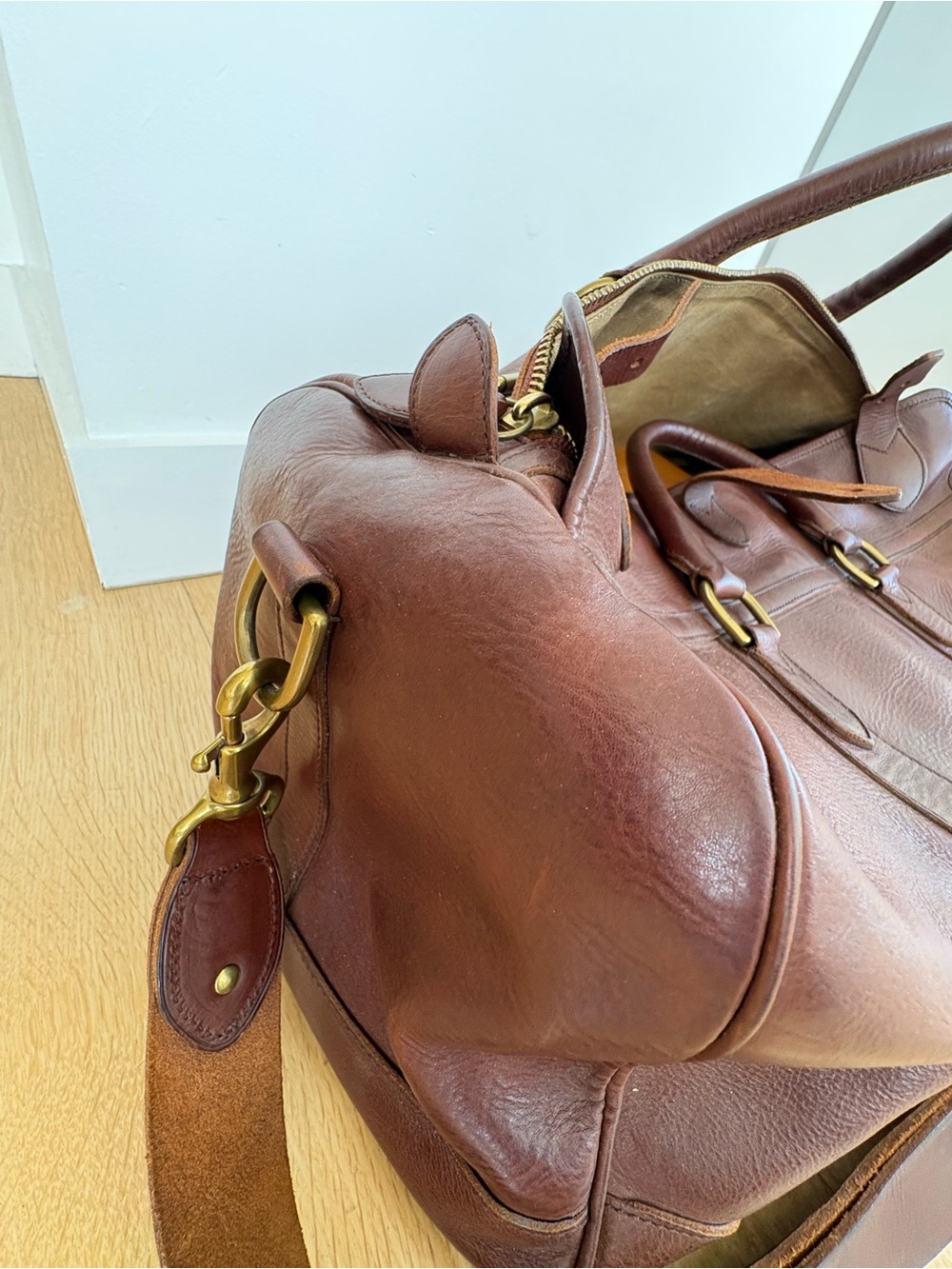 Ralph Lauren Leather Rockport Duffle Bag - Picture 7 of 16